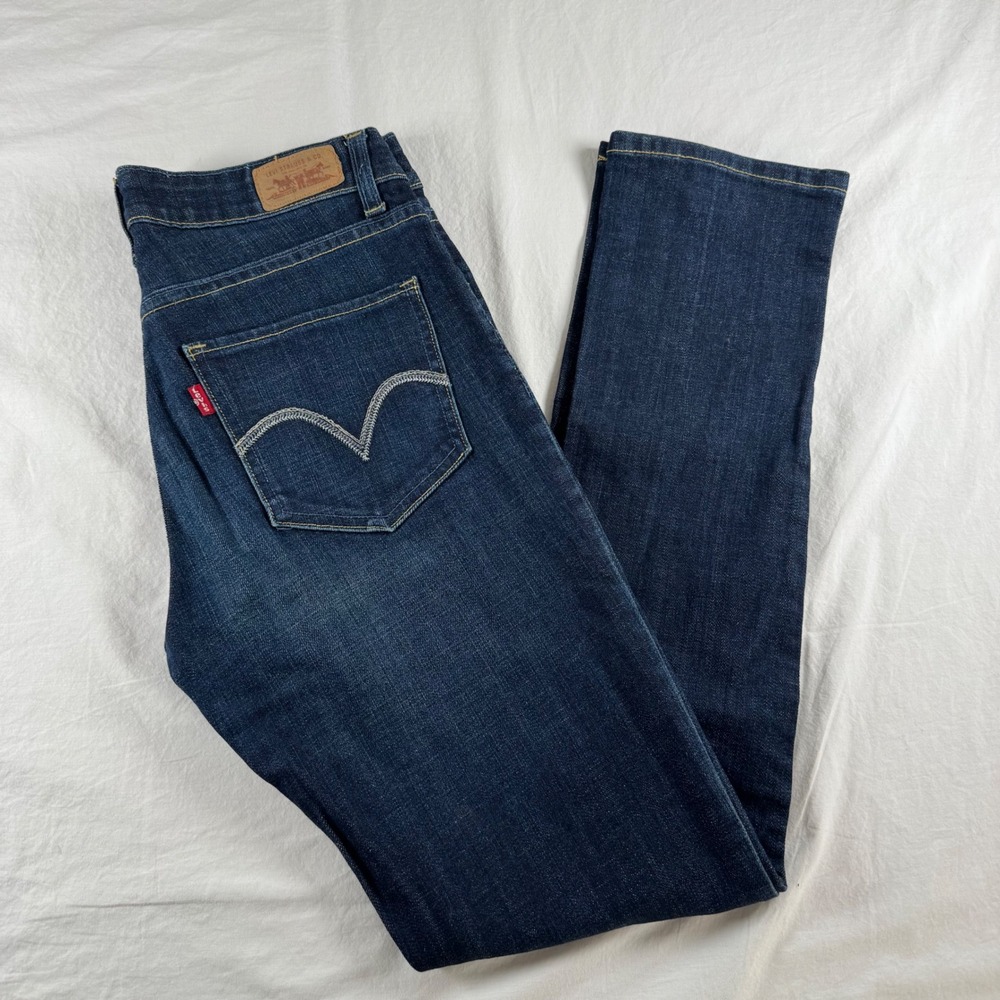 Levi's Women's Size 6M The Original Jean Dark Wash Mid Rise Skinny Jeans